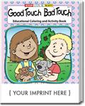 CS0185 Good Touch Bad Touch Coloring and Activity Book with Custom Imprint